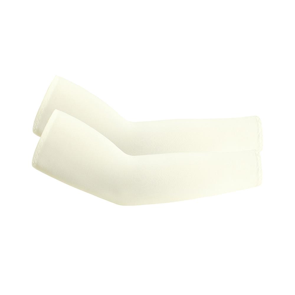 1 Pair Ice Silk Sun Protection Arm Covers Unisex Elbow Cover Outdoor Cycling Running Fishing Driving Cool Anti-UV Arm Sleeves