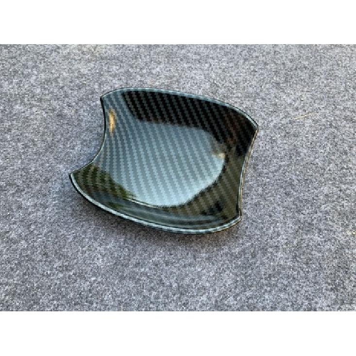 Carbon Fiber Door Handle Bowl Cup Cover Trim for - Toyota RAV4 Style B