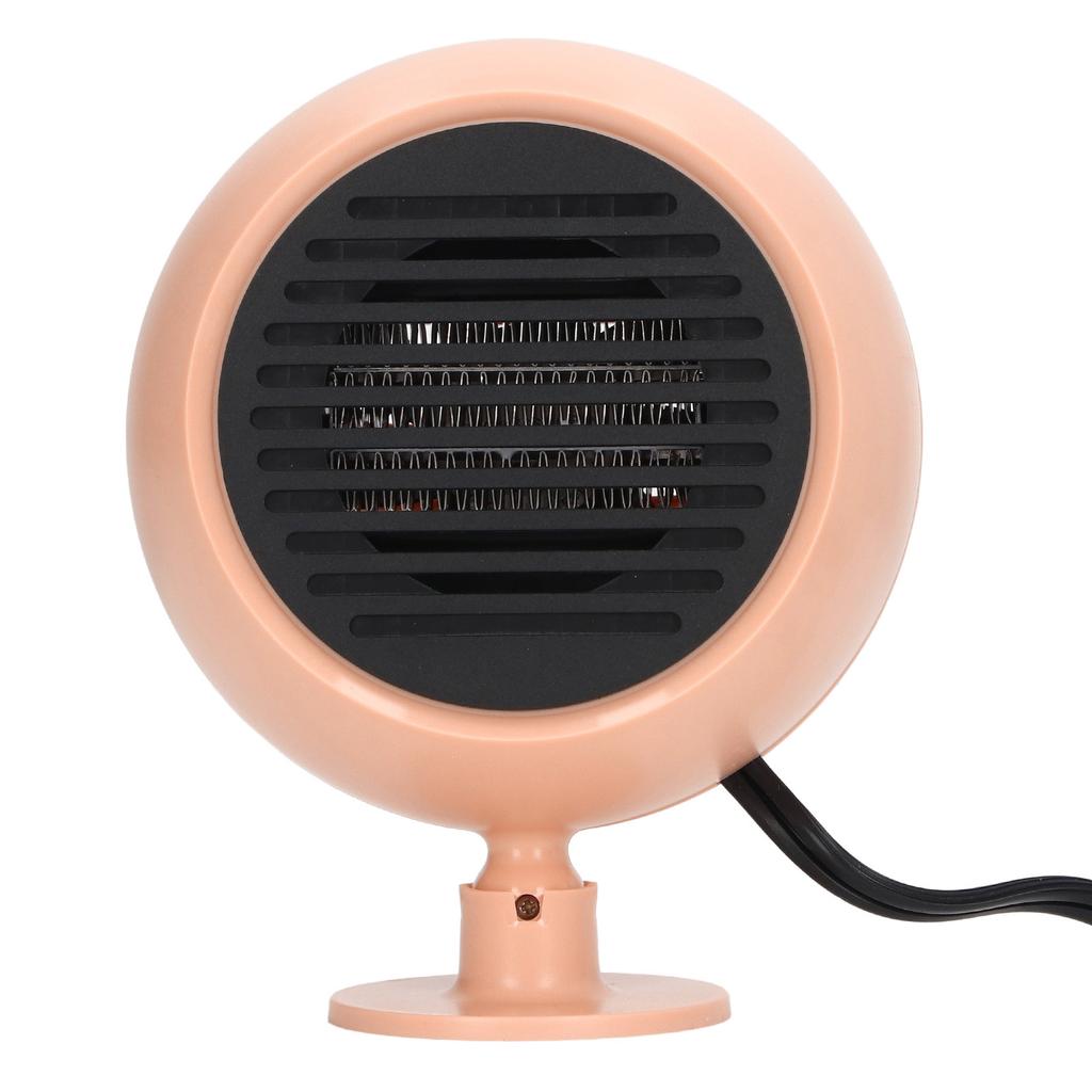 Car Heater Multi Angle Rotation Planetary Car Heater Portable Windshield Defogger Defroster Pink