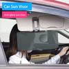 Car Visor Anti Dazzle Shade Adjustable Clip-on Car Visor Extensions Anti-Dazzle Sun Shade UV Blocking Visors Vehicle Accessories