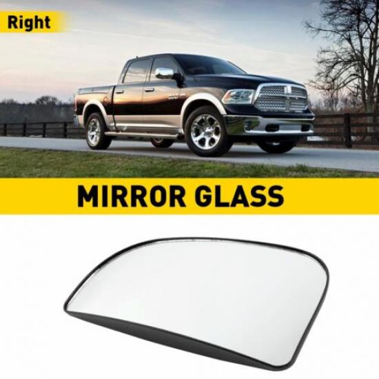 Passenger RH Side Heated Power Towing Glass Mirror For Dodge Ram 1500 2500 3500