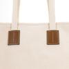 Bally Crystalia Hong Kong Style Logo Print Detail Fabric Tote Bag Unisex Tote Bags Natural Brown 6236963
