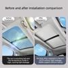 For BYD Atto 3 Panoramic Sunroof Sunshade Electrostatic Adsorption Heat‑Insulation UV‑Proof Roof Sun‑Shield Accessories