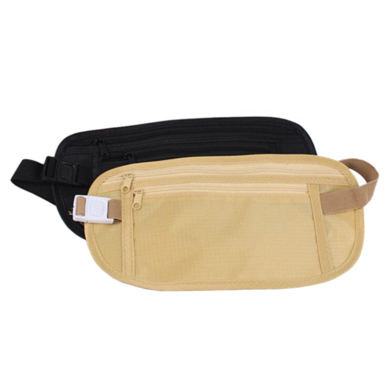 Outdoor Running Waterproof Pouch Travel Hiking Adjustable Sport Money Waist Bag