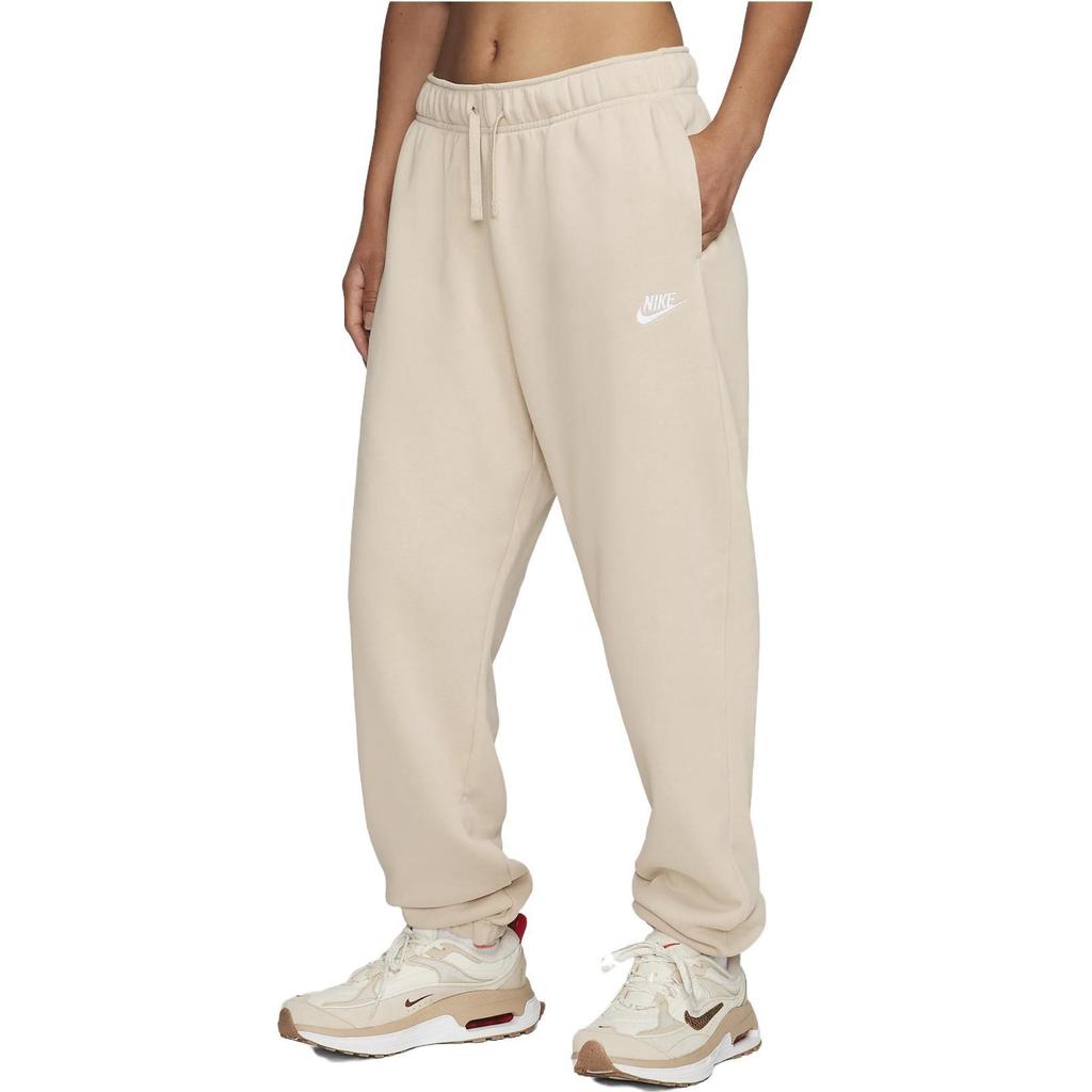 Nike Solid Color Casual Jogger Sweatpants Women Bottoms Sand DQ5801-126