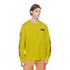 New Balance Sweatshirts Men's Yellow Crew Neck Moderate Regular AMT03528-ATY
