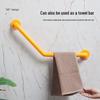 135° Anti-Slip Stainless Steel Bathroom Grab Bar for Elderly - Accessible Stair & Toilet Handrail
