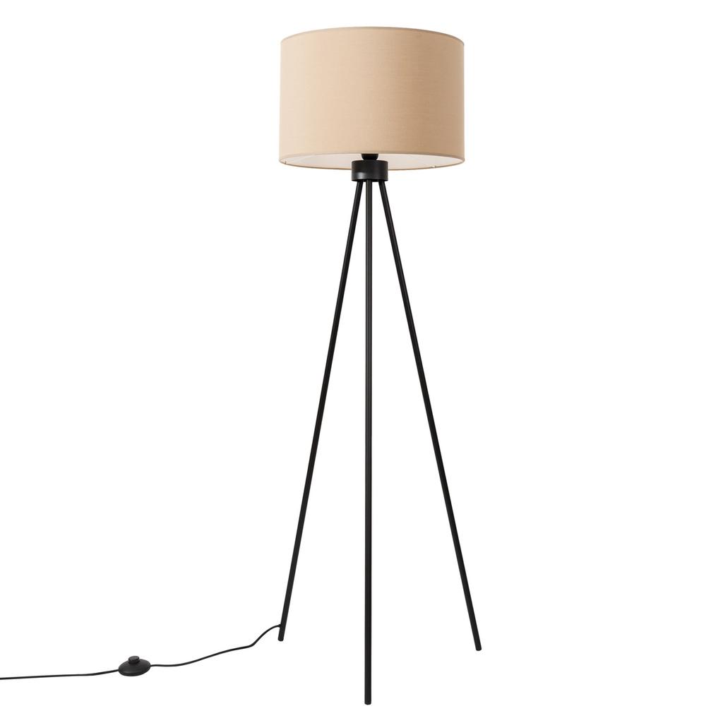 Nevia Taupe Floor Lamp