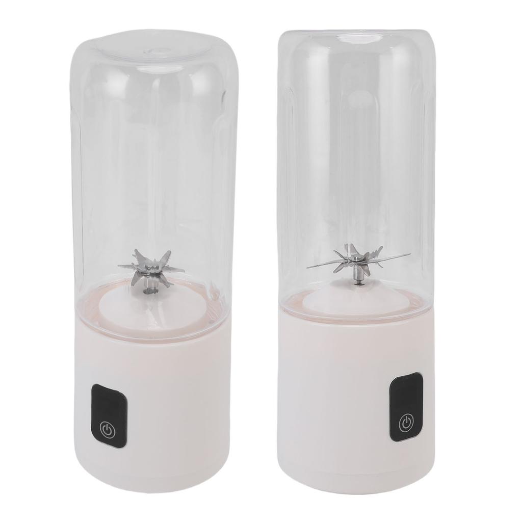 Portable Blender Cup Re Able Electric USB R Blender 500ml Large Capacity with 1500mAh Battery for Fruit