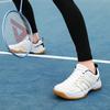New Spring and Autumn Couple Tennis Shoes Mesh Breathable Badminton Shoes Outdoor Table Tennis Shoes Anti Slip Durable Sneaker