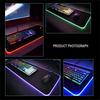 Zenless Zone Zero Mouse Pad Gaming Rgb Mousepad Backlit Animal Keyboard Gamer Girl Xxl Laptop Mat Table Pads Deskpad