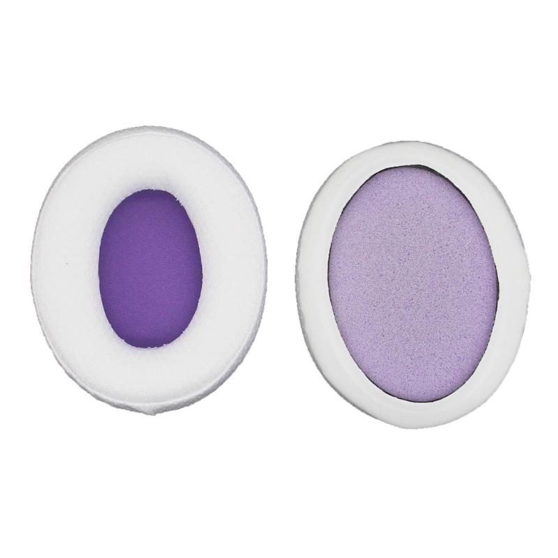 

2Pcs Gaming Headphone Ear Pad Sweat Resistant Cover Breathable Quick Installation for Cloud II/Flight фиолетовый