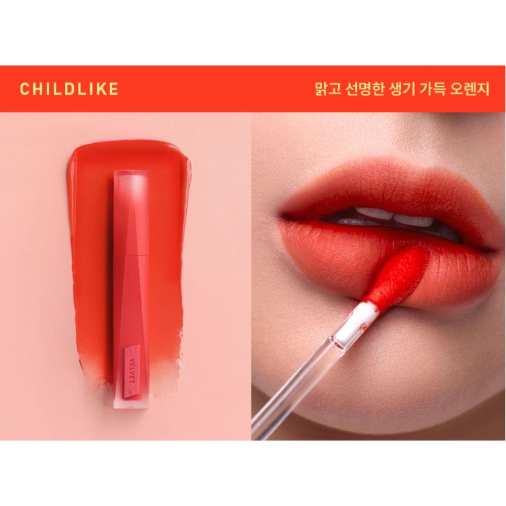 3ce Samtiger Lippen-Tint Plüsch 4g