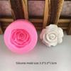 Cake Decorating Tool  3d Rose Flower Silicone Mold Fondant Chocolate Mold Non-Stick Rose Shaped Mold For Chocolate Making