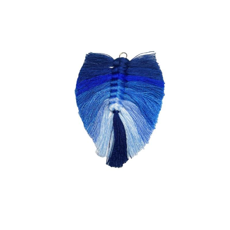 Одежда Ювелирные изделия Богемный Брелок Плетеный Кленовый лист Кисточка Шарм Сумка Телефон Декор 1pcs