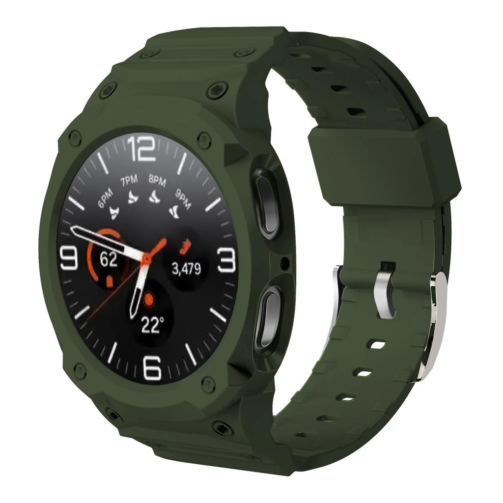 Silicone Strap Case For Samsung Galaxy Watch 8 40mm 44mm Band Bracelet Wristband for Galaxy Watch 8 TPU Protect Cover Integrated