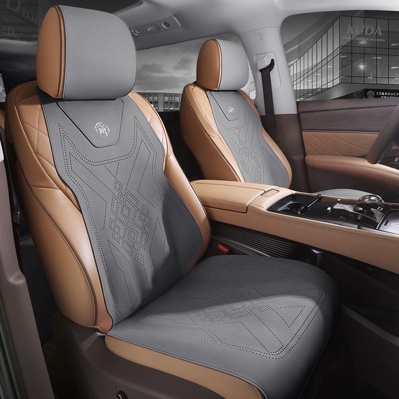 Buick LaCrosse & GL8 Suede Car Seat Cushion - All Seasons Saddle Design