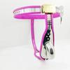 Stainless Steel Male Chastity Belt Cock Cage Restraint Lockable Chastity Device Anal Beads SexToys for Men BDSM T Type Gear Game