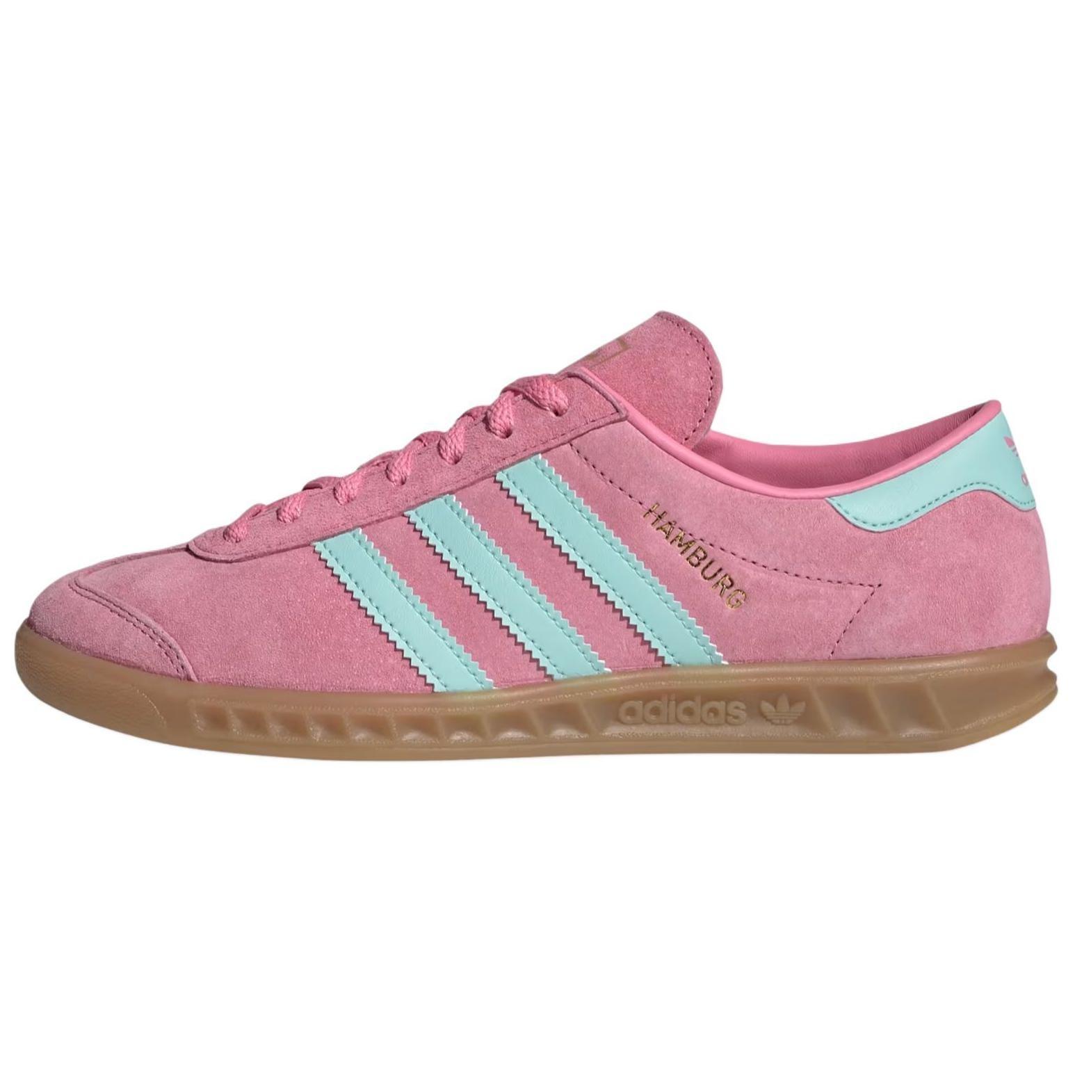 (WMNS) adidas Hamburg  Bliss Pink Semi Flash Aqua  Women s IH5459 EU 42⅔