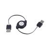 USB 2.0 Male To Female Extension Retractable Cable Data Sync Charger Cord 73cm USB Male To Female Cable