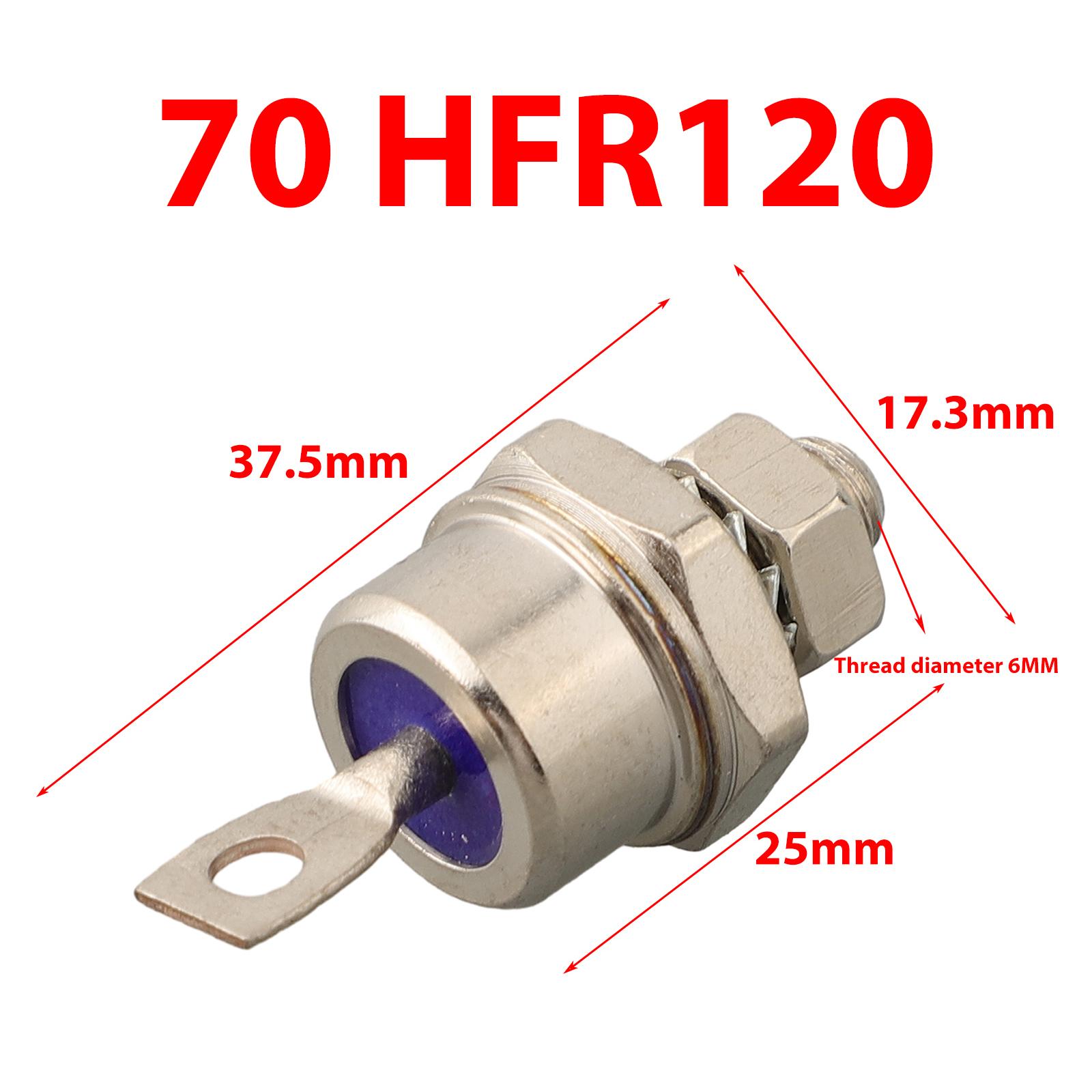 

Діодний випрямляч для вивчення. Компактний, простий монтаж, вишуканий 70HFR 120