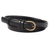 Stylish Style Minimalist Pu Belt With Alloy Pin Buckle For Daily Suitable Use