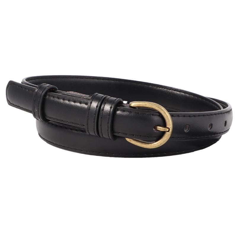 Minimalist Style Stylish Pu Belt With Alloy Pin Buckle For Daily Use Suitable