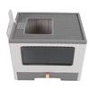 Enclosed Litter Box Foldable Top Entry Drawer Type Prevent Splashing Cat Toilet Box for Adult Cat