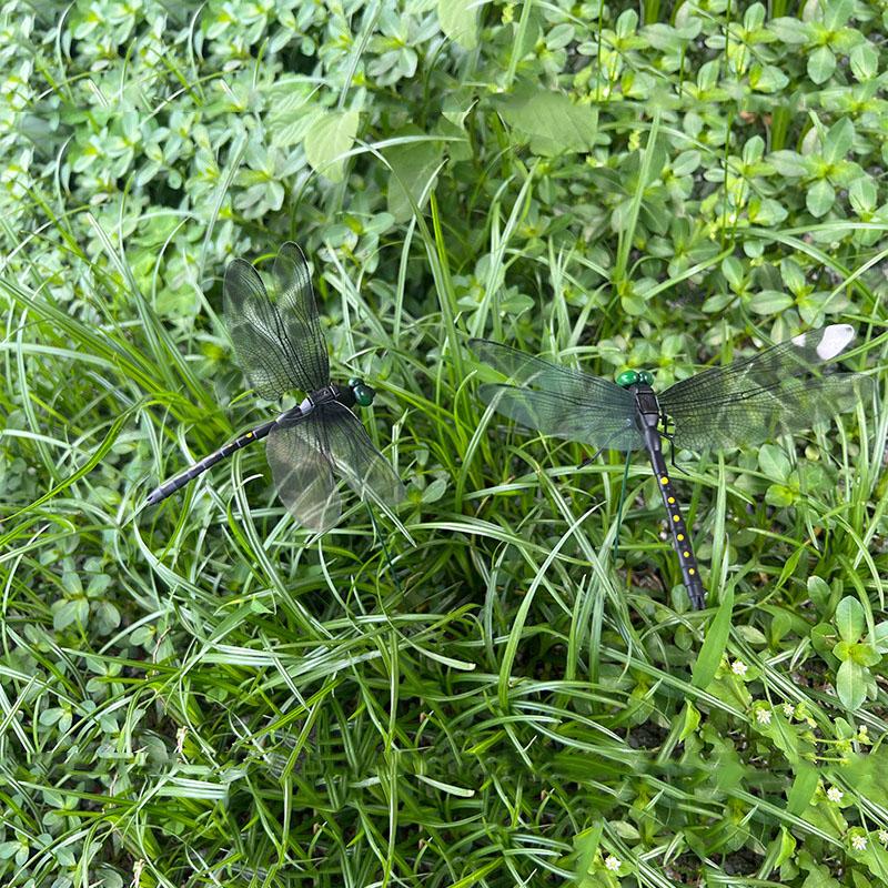 4 Outdoor Mosquito Repellent Simulation Dragonfly Stick Dragonfly Repellent Artifact