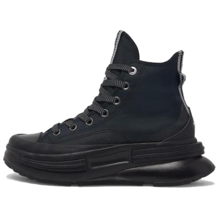 

Converse Run Star Legacy CX comfortable and versatile high-top canvas shoes for men and women in black 40.5 чёрный