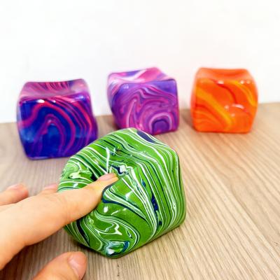 Slow Rebound Nee Doh Stress Cube Ice Cube Malt Sugar Squishy Fidget Toy Anxiety Relief Stress Relief Toy Fidget Toy
