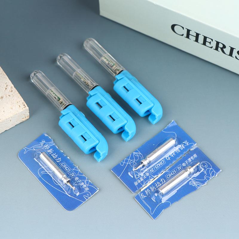 1/2/3Sets Fishing Rod Light Stick For Night Fishing Comes With Cr425 Battery And Removable Float Tackle Night Rock Fishing