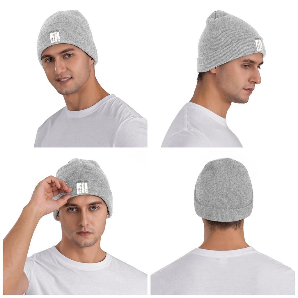Got Too Silly Goose Funny Warm Knitted Cap Fashion Bonnet Hat Autumn Winter Outdoor Beanies Hats for Unisex Adult