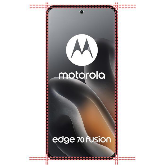 Verre Trempé pour Motorola Edge 70 Fusion 5G [Pack 4] Film Vitre Protection Ecran Phonillico®