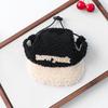 Lamb Fleece Warm Pet Hat Comfortable Baseball Hat Soft Breathable Pet Embroidery Hat for Puppies Small Doggy Cats