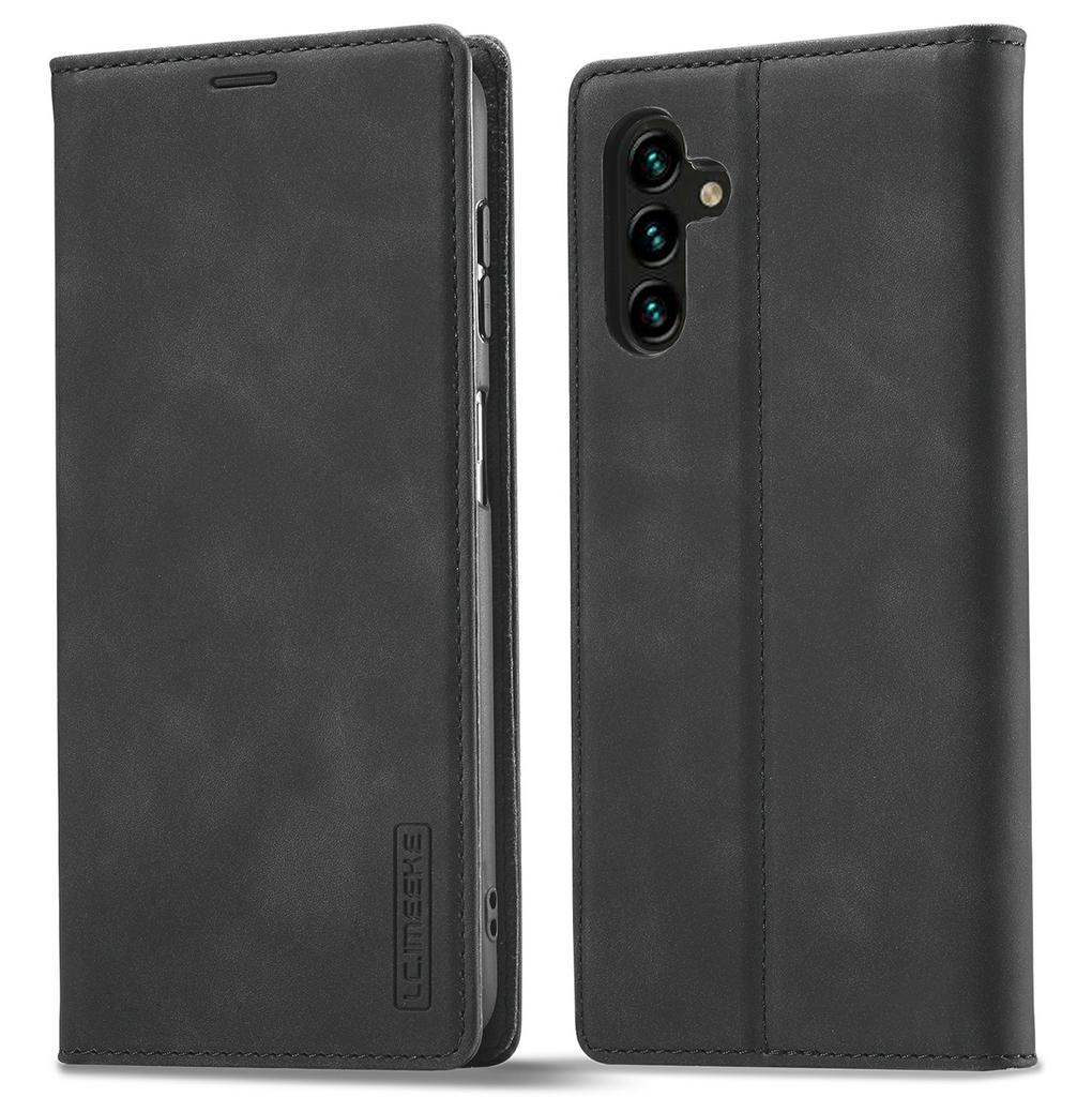 LC.IMEEKE Pouzdro-peněženka z mikrovláknové kůže pro Samsung Galaxy A37 5G