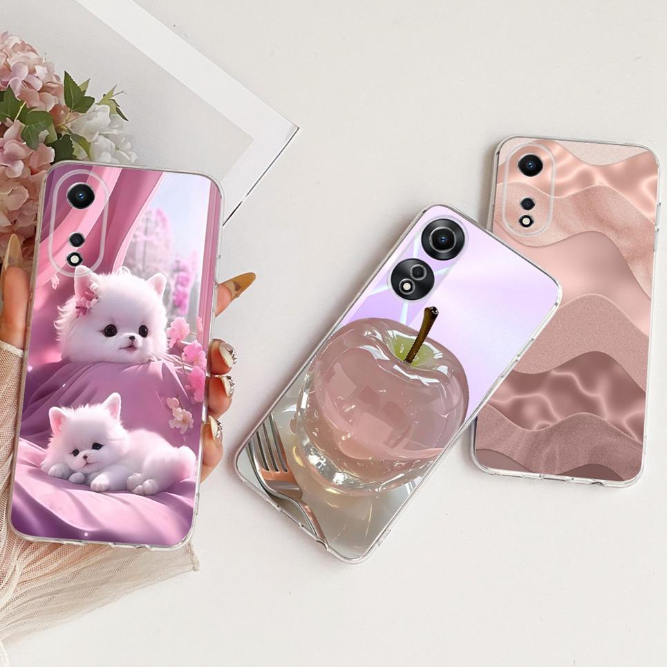 Luxury Flower Butterfly Bow Pattern Casing For Nothing Phone 3 3a Back Cover Clear Soft Silicone Phone Case For Nothing A059