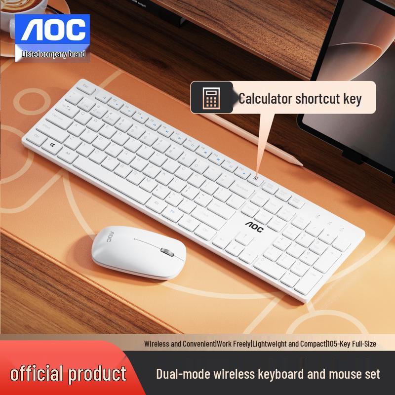 

AOC Wireless Dual-Mode Keyboard Mouse Combo