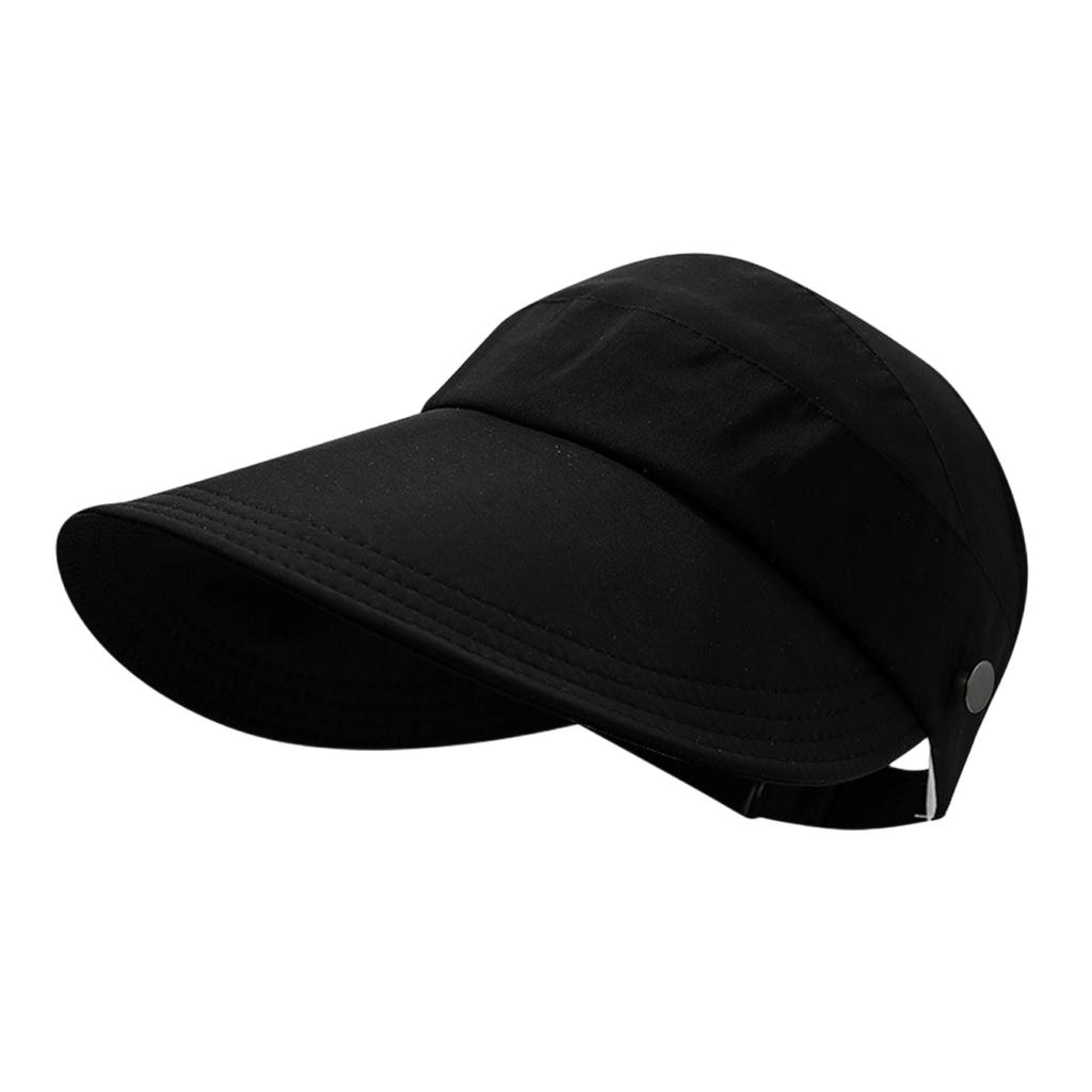 Women's Open Top Ponytail Visor Hat with, Sun Hat for Outdoor Activities