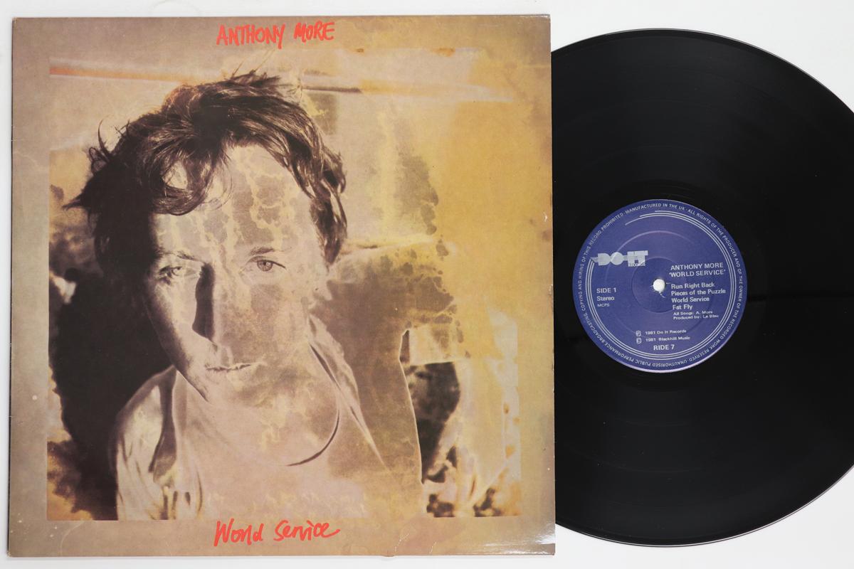 

LP Record ANTHONY MOORE World Service RIDE7 DO IT 1981 UK Rock Used