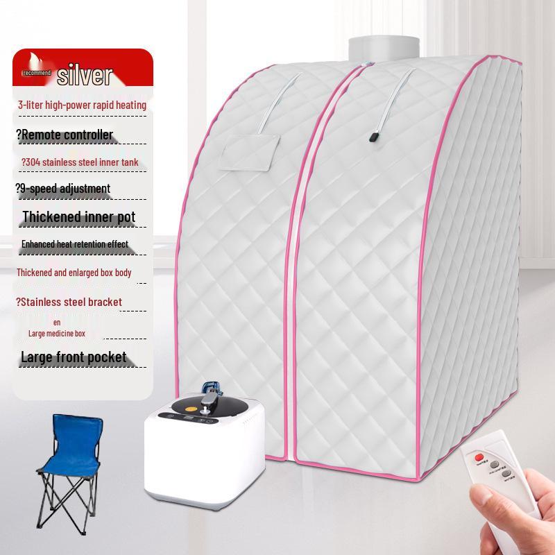 JingMeiLe Portable Home Steam Sauna Box and Fumigation Machine.
