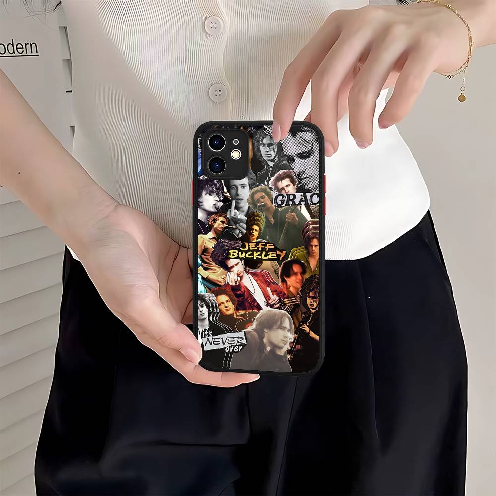 J-Jeff B-Buckley Phone Case For IPhone 16e 16 15 14 13 12 11 Pro Max X XS MAX Plus Spuerstar Matte Cover