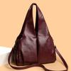 Tote Bag Women's Large Capacity Crossbody Bag Soft Leather Shoulder Bag Underarm Bag