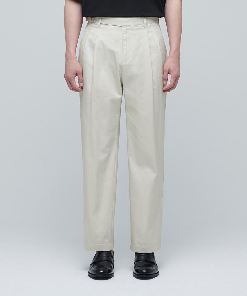 MUSINSA STANDARD Cotton Gurkha Pants [Cream]