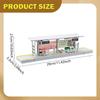 Bus Station Platform Model Interactive Play Home Decor Train Playset