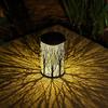 Portable Hanging  Solar Lanterns Solar Powered Wind Chime Hanging Lamp  Courtyard Landscape