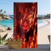 Nottingham Forest Football Print Beach Towel, Large Soft Quick Dry Towel for Beach Camping Swimming