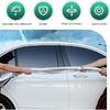 Half Car Cover for Ice and Snow, Windshield Hood All-weather Protection Cover, Outdoor and Indoor Foldable Universal Dustproof Frostproof Cover for