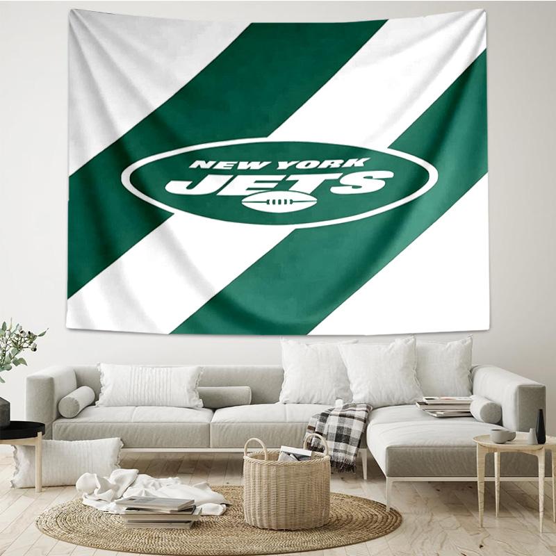 New York Football Logo Quick-Dry Tapestry Hanging for Bedroom,Livingroom, Playroom,Decor Art Room Wall Tapestry Holiday and Birthday Gifts