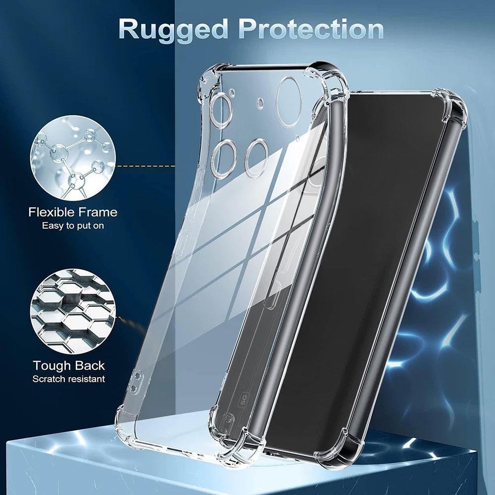 Phone Case For Nothing Phone 3 5G Case Airbag Soft Silicone Clear Shockproof Back Cover For Nothing Phone 3A Pro Protect Funda
